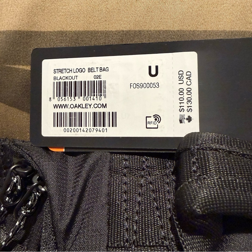 Oakley Stretch Logo Belt Bag - Picture 2 of 7